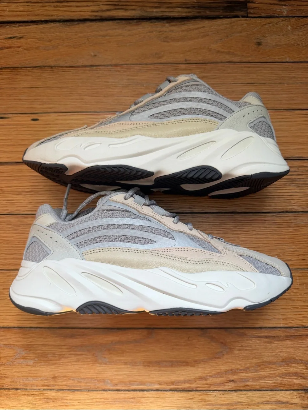 Men’s  Neutral Gray Athletic Sneakers